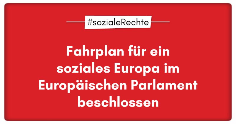 Regner: Fahrplan für gerechtes Europa beschlossen