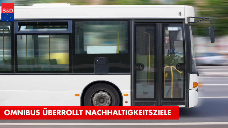 Omnibus überrollt Nachhaltigkeitsziele