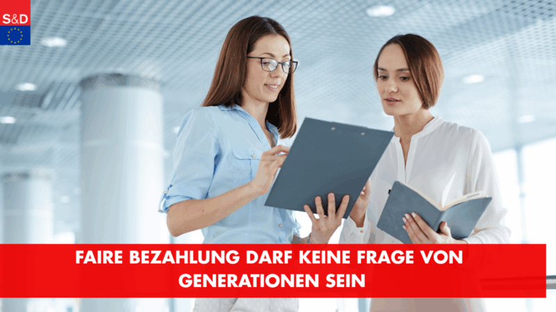 Faire Bezahlung darf keine Frage von Generationen sein