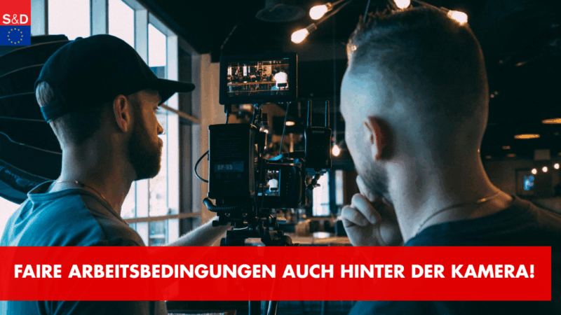 Faire Arbeitsbedingungen auch hinter der Kamera!