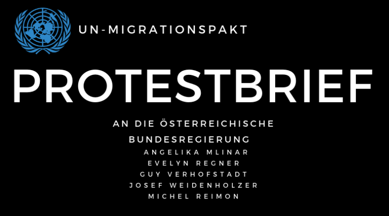 Protestbrief an die Bundesregierung – UN Migrationspakt