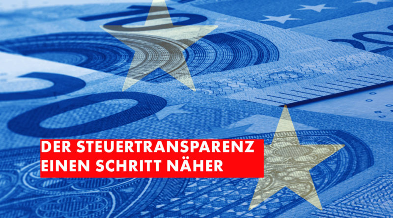 Etappensieg für Steuertransparenz in der EU