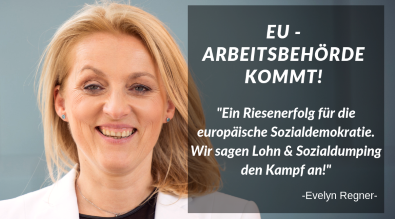 Regner: EU-Arbeitsmarktbehörde kommt!