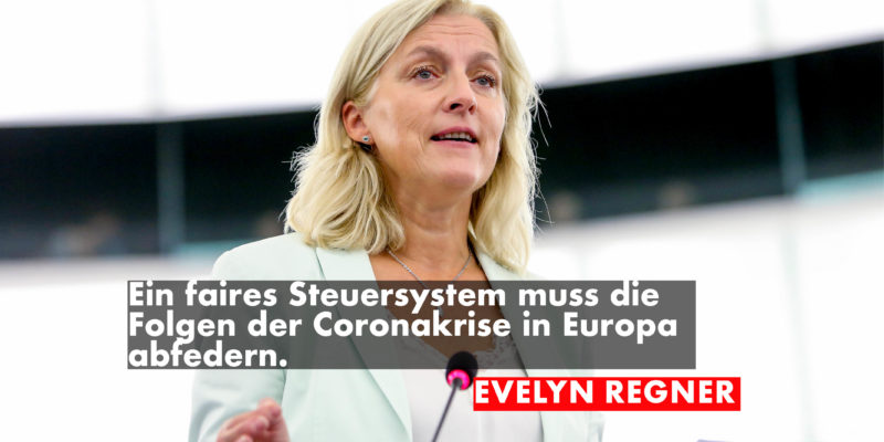 Regner: Ambitioniertes Steuerpaket der EU-Kommission ist notwendiger denn je